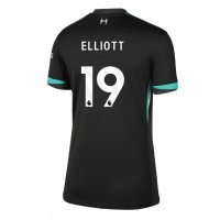 Zenski Nogometni Dres Liverpool Harvey Elliott #19 Gostujuci 2024-25 Kratak Rukav